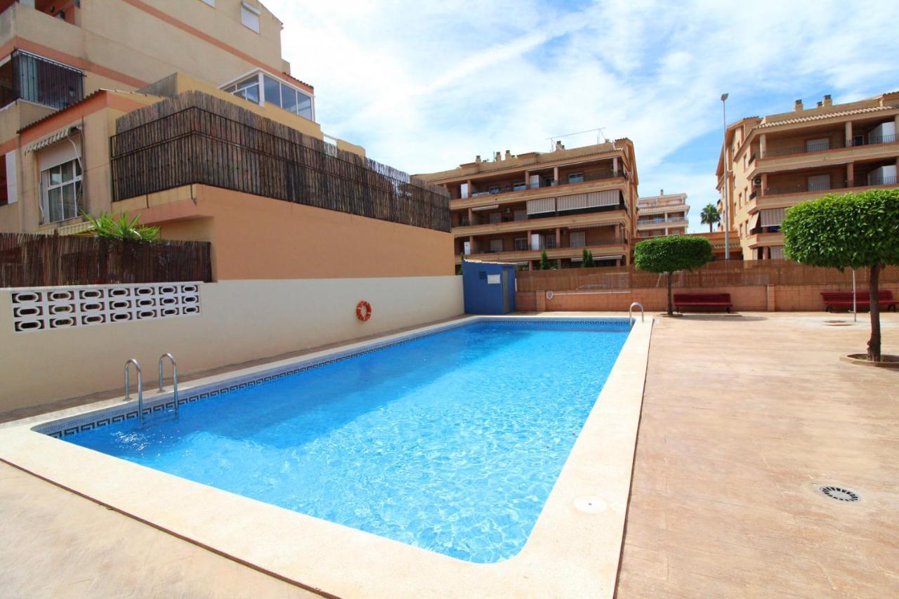 Global Properties, Apartamento Con Piscina Y Terraza En Canet Playa Canet d'En Berenguer Exterior foto